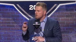 Pat McAfee Hilariously ROASTS the Titans During Colts Selection 😂  2019 NFL Draft [upl. by Hudnut]