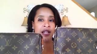 Louis Vuitton Bags Real vs Fake [upl. by Nairad]