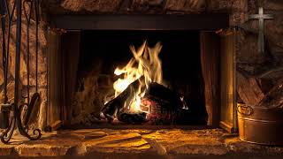 Fireplace in 4k 🔥 Yule Log in HD  8 hours Relaxing Sounds [upl. by Arimahs]