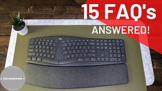 Logitech ERGO K860  Keyboard FAQs [upl. by Vivia]