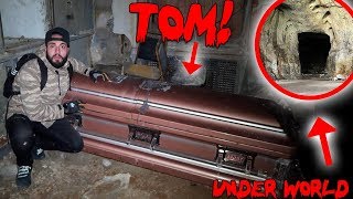 I TUNNELLED INTO THE UNDERWORLD at 3AM amp FOUND TOMS HAUNTED COFFIN  MOE SARGI [upl. by Foah]