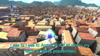 Endless Possibility Rockestrate My World  Sonic Unleashed [upl. by Akeemahs]