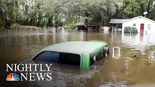 South Carolina Flooding Dam Breach Triggers Full Scale Evacuation  NBC Nightly News [upl. by Wildee]