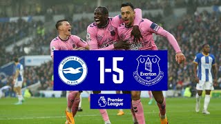 BRIGHTON 15 EVERTON  Premier League highlights [upl. by Yar]