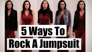 5 Ways to Rock a Jumpsuit [upl. by Pergrim]