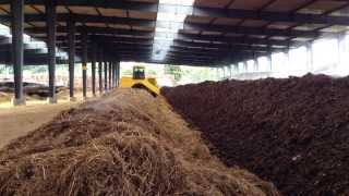 Windrow composting of Biosolids [upl. by Nytsyrk849]