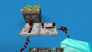 One Tick Pulse From Redstone Observer [upl. by Vincenta]