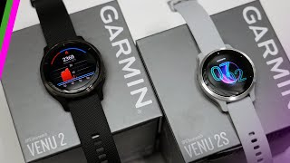 Garmin Venu 2  2S Smartwatch  Unboxing Setup amp Interface Tour [upl. by Stratton737]