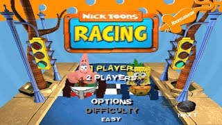 Nicktoons Racing  Longplay  PS1 [upl. by Huntlee]