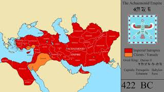 The History of the Achaemenid Empire Every Year [upl. by Storm]