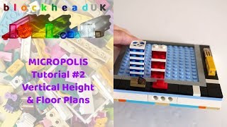 LEGO Micropolis Tutorial 2  Vertical Scale amp Floorplans [upl. by Sikorski227]