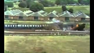 Nuclear Flask Train Crash Test BBC News 1984 [upl. by Katti]