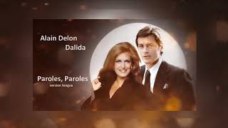 Dalida Alain Delon  Paroles paroles 1973 [upl. by Niamert]