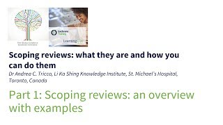 Scoping reviews an overview with examples [upl. by Amsab]