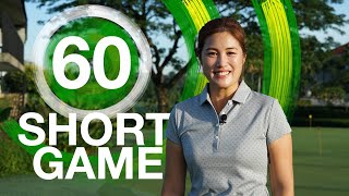 60minute Short Game Practice  Golf with Michele Low [upl. by Eelaroc279]