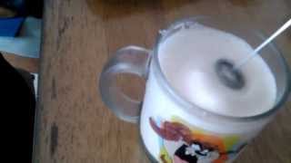 Aerolatte Review Frothing Cold Milk In Under 1 Minute [upl. by Annabel]