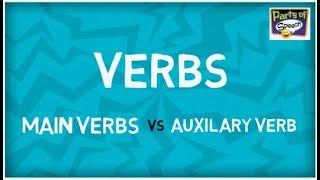 Learn all about Verbs  Main Verbs  Auxilary Verbs [upl. by Hales164]