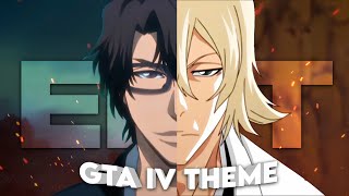 Aizen x Urahara  GTA IV Theme Edit [upl. by Gay]