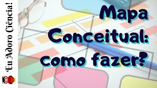 Mapa Conceitual como fazer [upl. by Wenonah358]