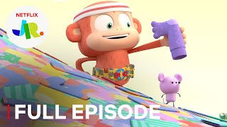 Mountain of Lost Socks 🧦 Chico Bon Bon FULL EPISODE  Netflix Jr [upl. by Anaert]