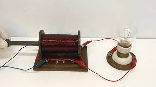 Electromagnet Induction demonstration [upl. by Burchett554]