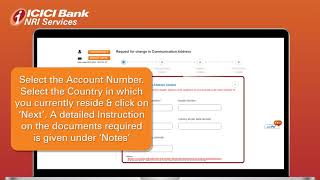 NRI Internet Banking Update Address Demo [upl. by Ricky]